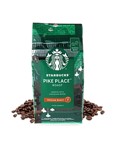 Pike Place Roast coffee beans from Starbucks 
