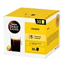 NescafÃ© Grande Big Pack package and capsule for Dolce Gusto