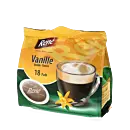 Café René Vanilla package and pods for Senseo
