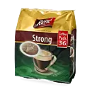 CafÃ© RenÃ© Strong Big Pack package and pods for Senseo
