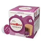 Gimoka Café Au Lait package and capsule for Dolce Gusto
