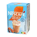 Iced Latte Salted Caramel instant coffee from Nescafé Gold 