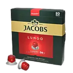Jacobs Lungo 6 Classico XL package and capsule for NespressoÂ®