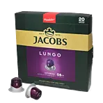 Jacobs Lungo 8 Intenso XL package and capsule for Nespresso®