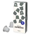 Kaffekapslen Strong 10 pods for Nespresso®