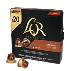 L'OR Lungo Estremo Big Pack package and capsule for NespressoÂ®