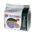 Jacobs Cappuccino Choco package and capsule for Tassimo